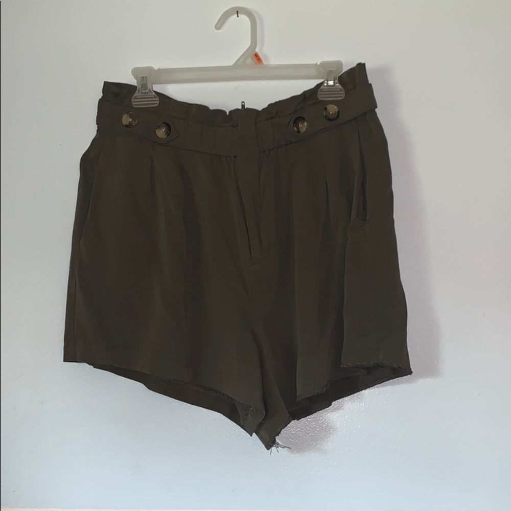 Green shorts